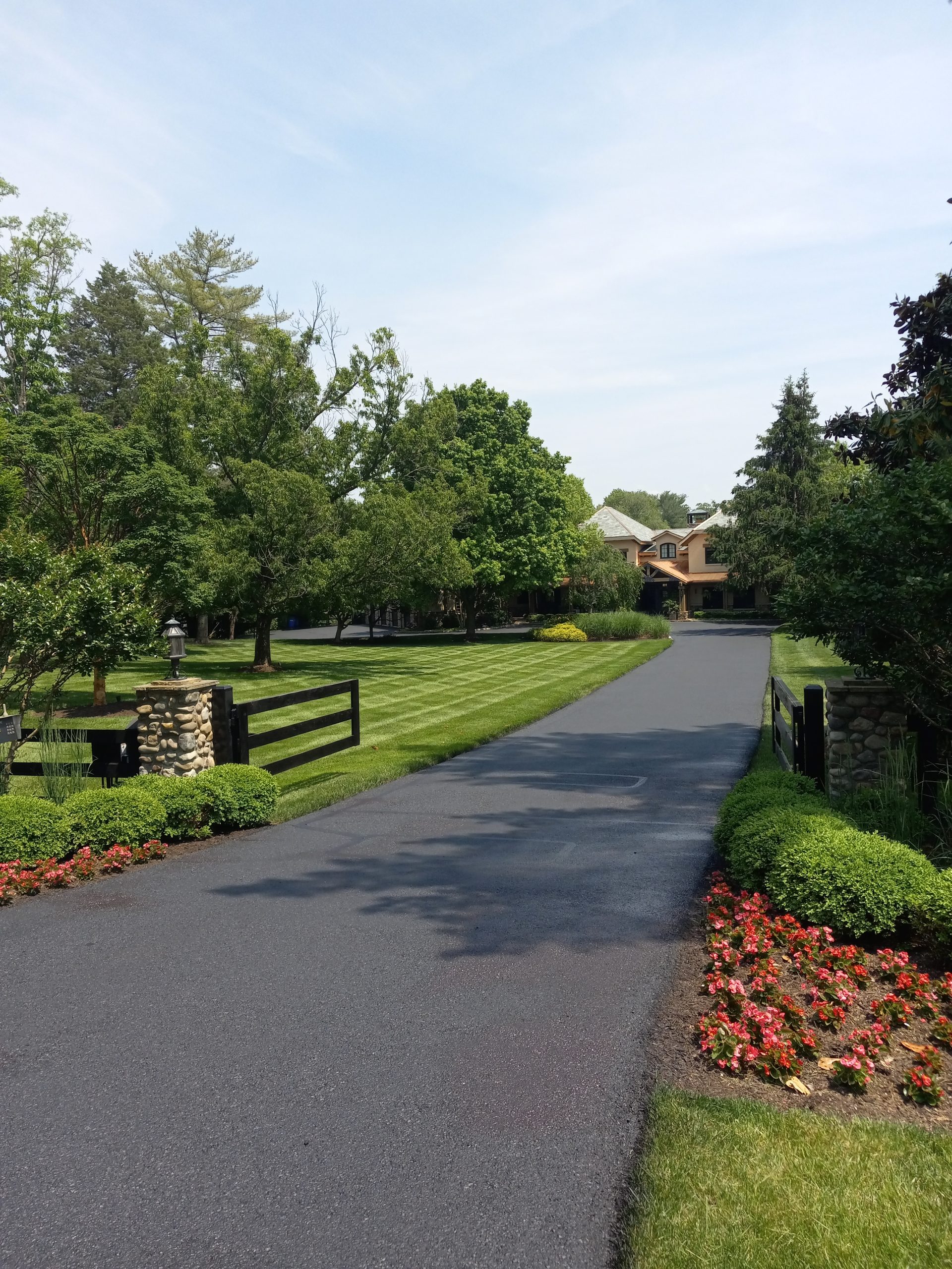 Driveway seal coating